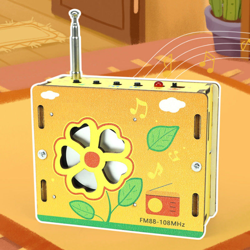 🚫 Screen-Free Fun! 📻 DIY Mini Radio Education Kit 🔥