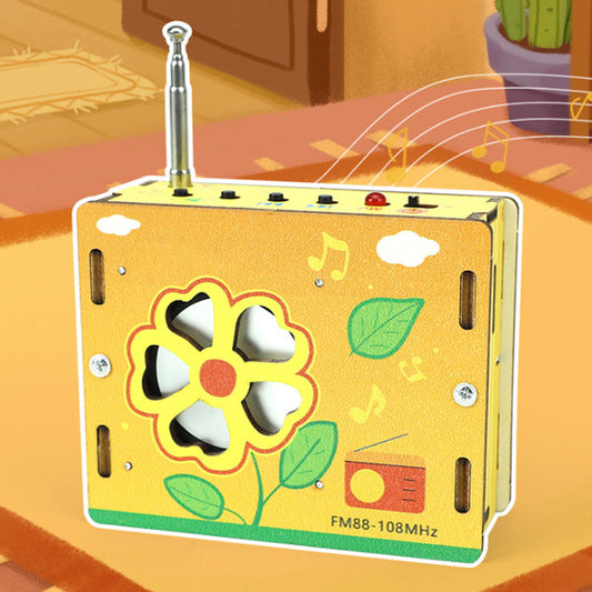 🚫 Screen-Free Fun! 📻 DIY Mini Radio Education Kit 🔥