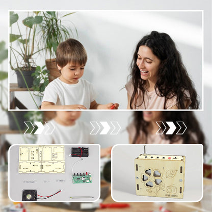 🚫 Screen-Free Fun! 📻 DIY Mini Radio Education Kit 🔥