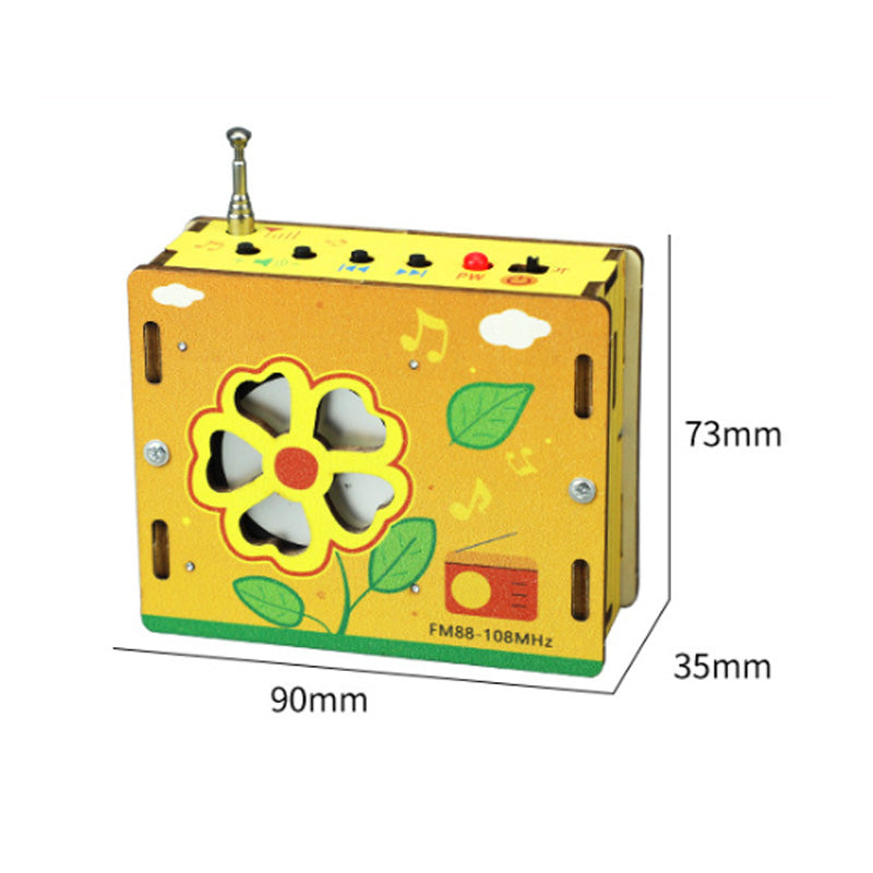 🚫 Screen-Free Fun! 📻 DIY Mini Radio Education Kit 🔥